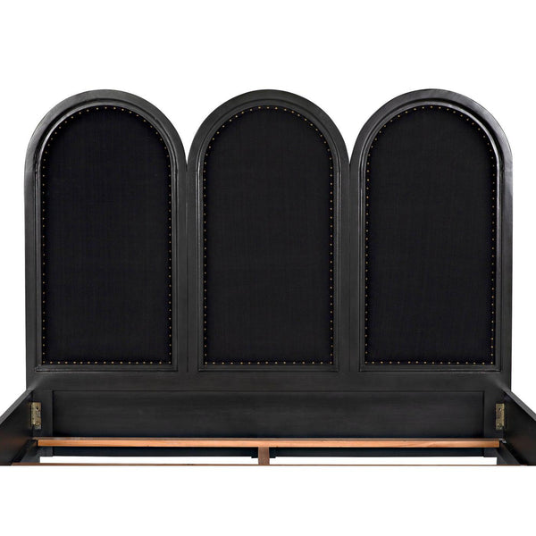 Arch Bed, Eastern King, Pale-Noir Furniture-Blue Hand Home