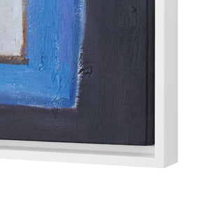 Ariel Framed Canvas / Multi-Color-Villa & House-Blue Hand Home
