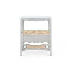 Arianna 1-Drawer Side Table / Soft Gray-Villa & House-Blue Hand Home