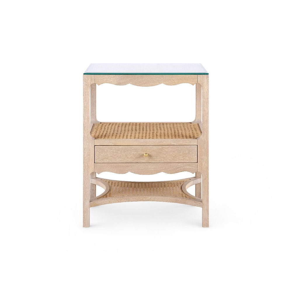 Arianna 1-Drawer Side Table / Sand-Villa & House-Blue Hand Home