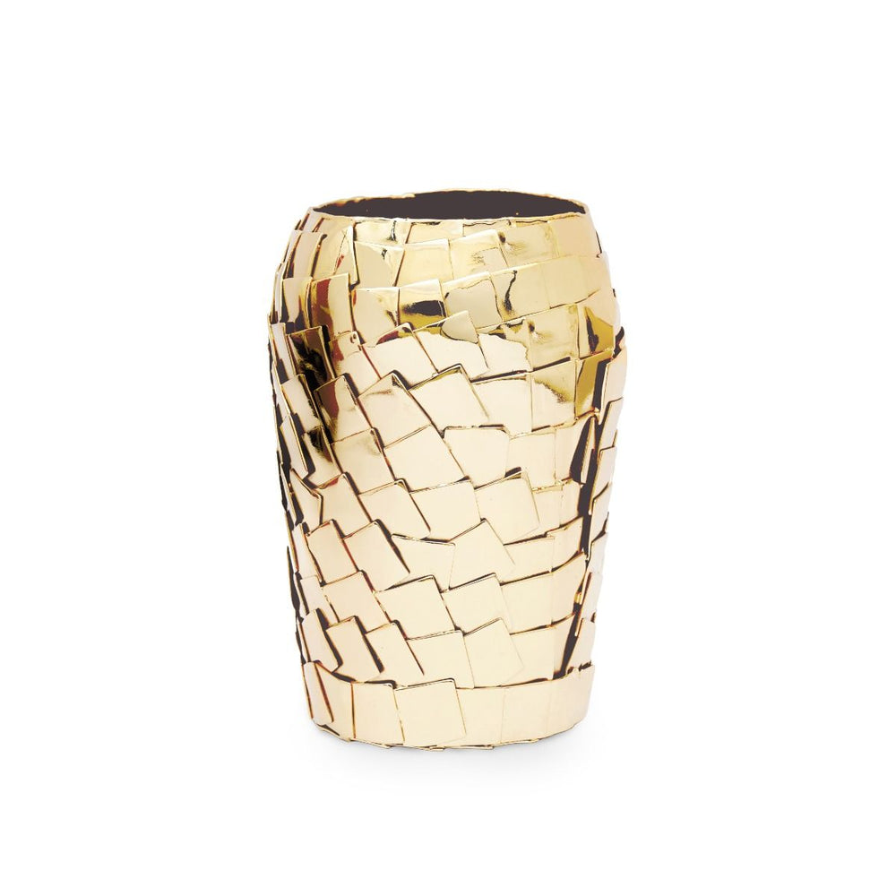 Apsis Vase / Brass Finish-Villa & House-Blue Hand Home