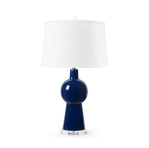 Astrid Lamp Without Shade-Blue Hand Home