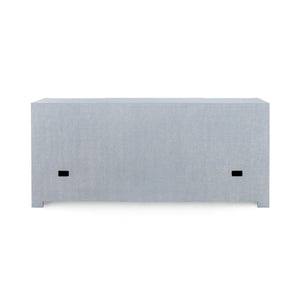 Audrey 3-Drawer & 2-Door Cabinet-Blue Hand Home