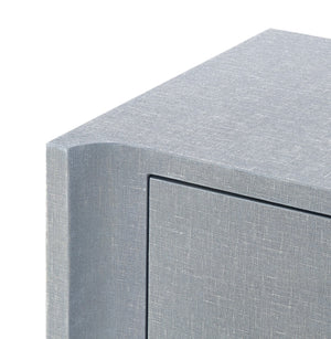 Audrey 3-Drawer & 2-Door Cabinet-Blue Hand Home