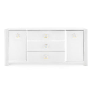 Audrey 3-Drawer & 2-Door Cabinet, Cream