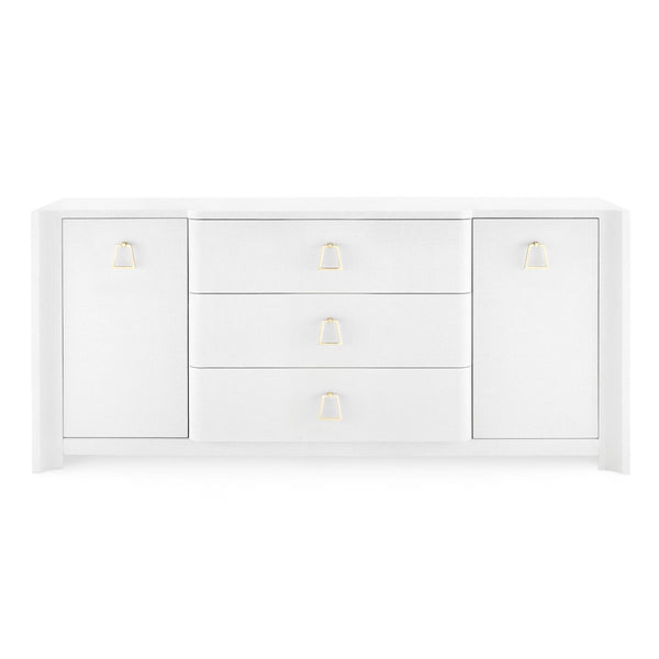 Audrey 3-Drawer & 2-Door Cabinet, Cream