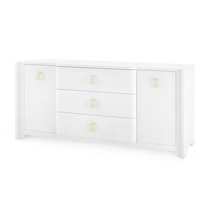 Audrey 3-Drawer & 2-Door Cabinet, Cream