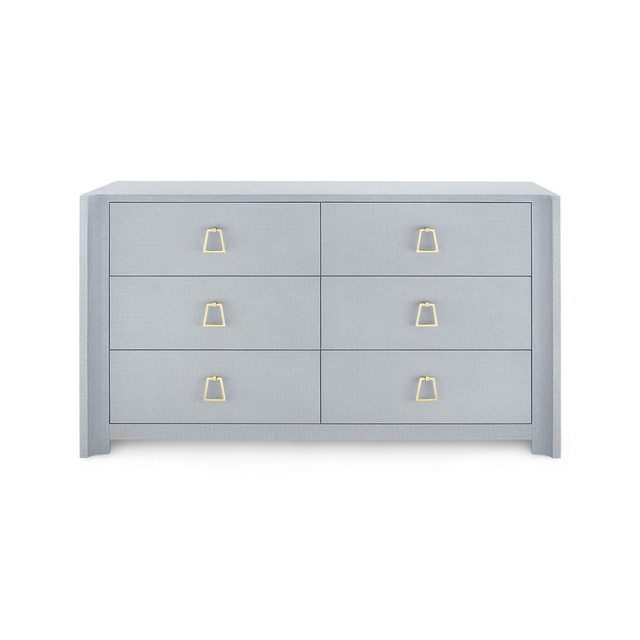 Audrey Extra Large 6-Drawer-Blue Hand Home
