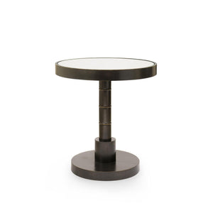 Axel Accent Table-Blue Hand Home