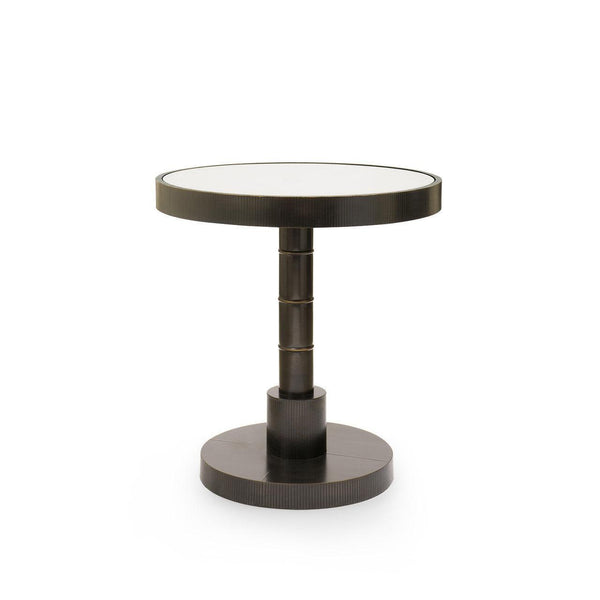 Axel Accent Table-Blue Hand Home