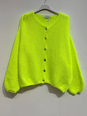 Kid mohair and wool vest 7535-Blue Hand Home