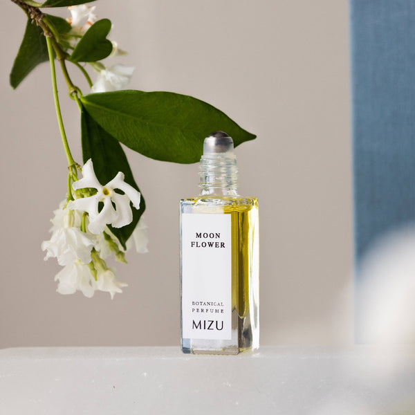 MOONFLOWER All-Natural Botanical Perfume Oil-Blue Hand Home