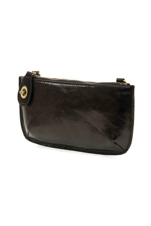 Liquid Metal Mini Crossbody Wristlet Clutch-Blue Hand Home
