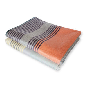 Sucre - Alpaca Wool Throw Blanket-Blue Hand Home