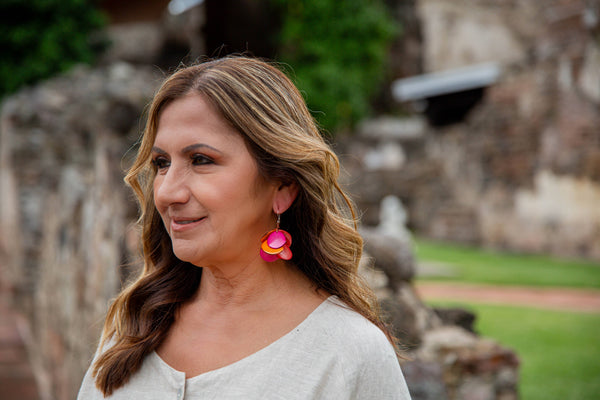 Mariposa Earrings-Blue Hand Home