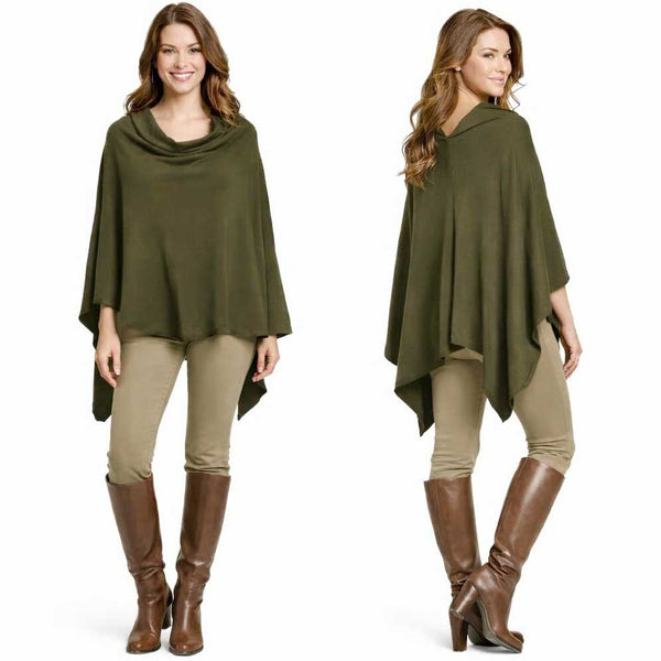 8672 - Cashmere Feel Ponchos