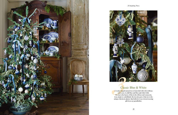 French Country Cottage Christmas-Blue Hand Home
