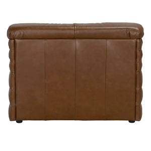 BANDERA SOFA, 1A, Roche Tan Leather-Noir Furniture-Blue Hand Home