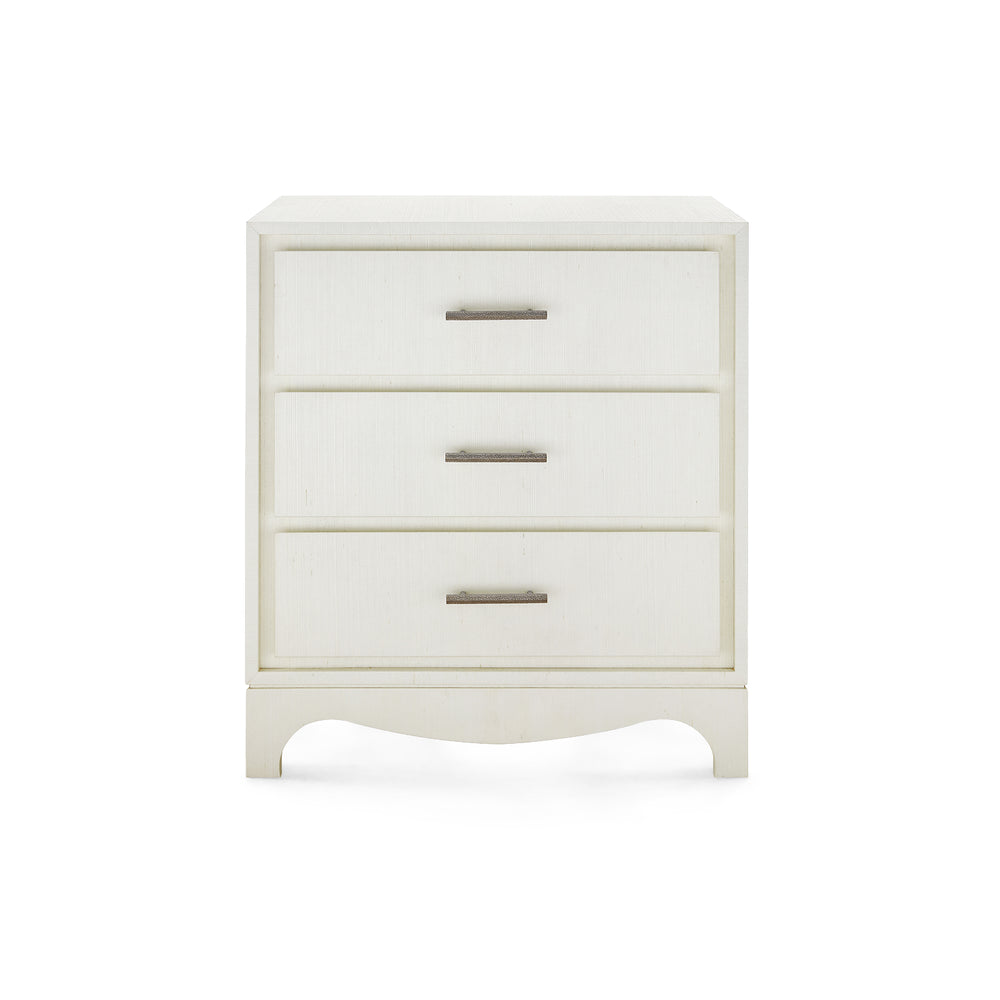 Barrett 3-Drawer Side Table-Blue Hand Home