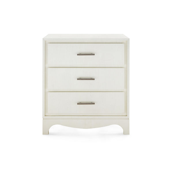 Barrett 3-Drawer Side Table-Blue Hand Home
