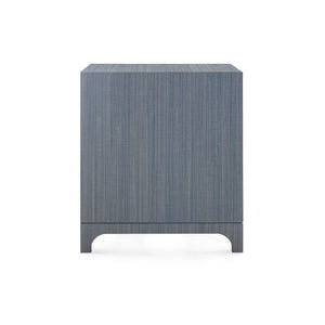 Barrett 3-Drawer Side Table-Blue Hand Home