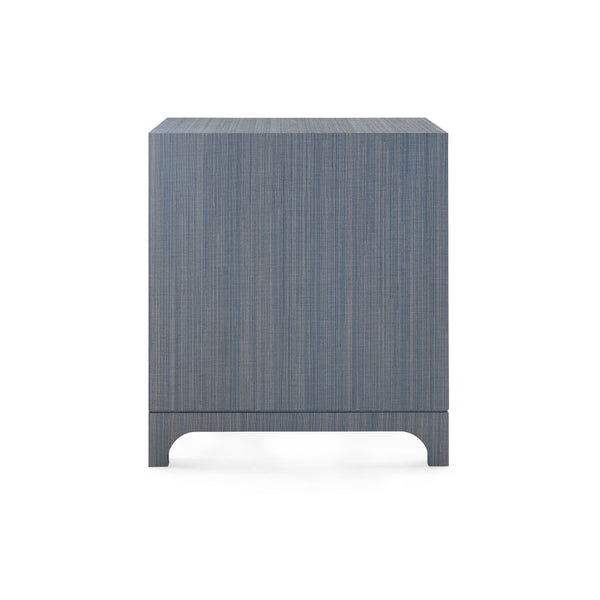 Barrett 3-Drawer Side Table-Blue Hand Home