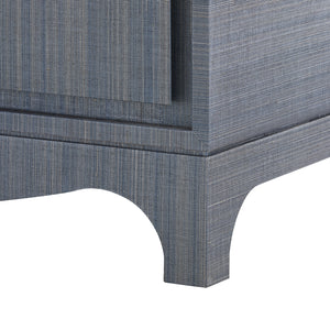 Barrett 3-Drawer Side Table-Blue Hand Home