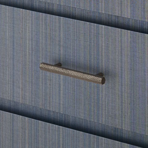 Barrett 3-Drawer Side Table-Blue Hand Home