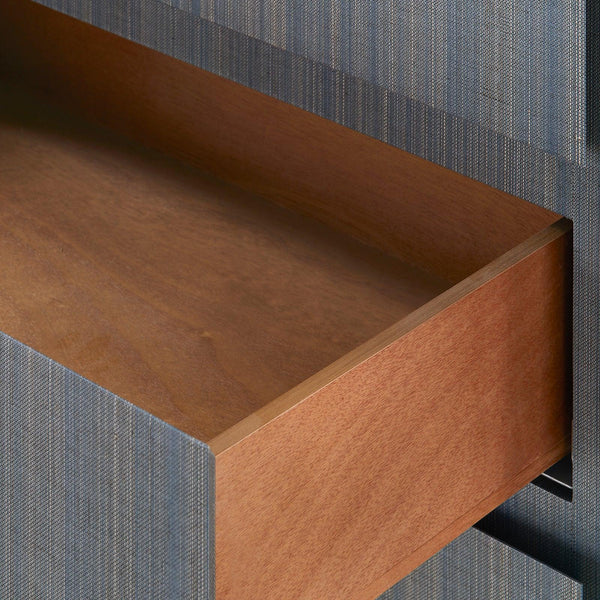 Barrett 3-Drawer Side Table-Blue Hand Home