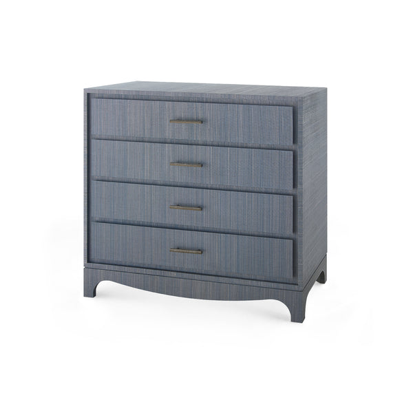 Barrett Large 4-Drawer-Blue Hand Home