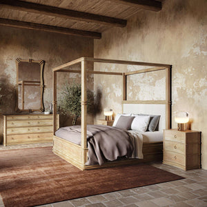 Battersea King Bed-Blue Hand Home