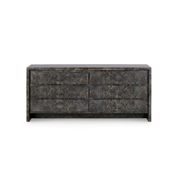 Beatrice 6-Drawer / Arabica Burl-Blue Hand Home