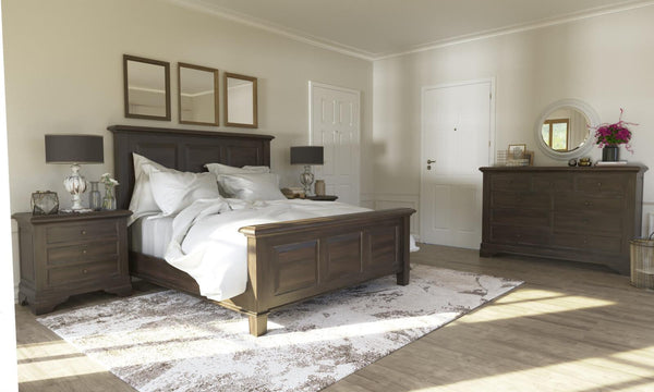 Huntley Bed King-Blue Hand Home