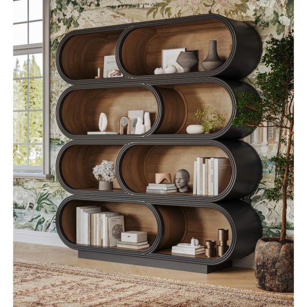 Infinity Bookcase-Blue Hand Home