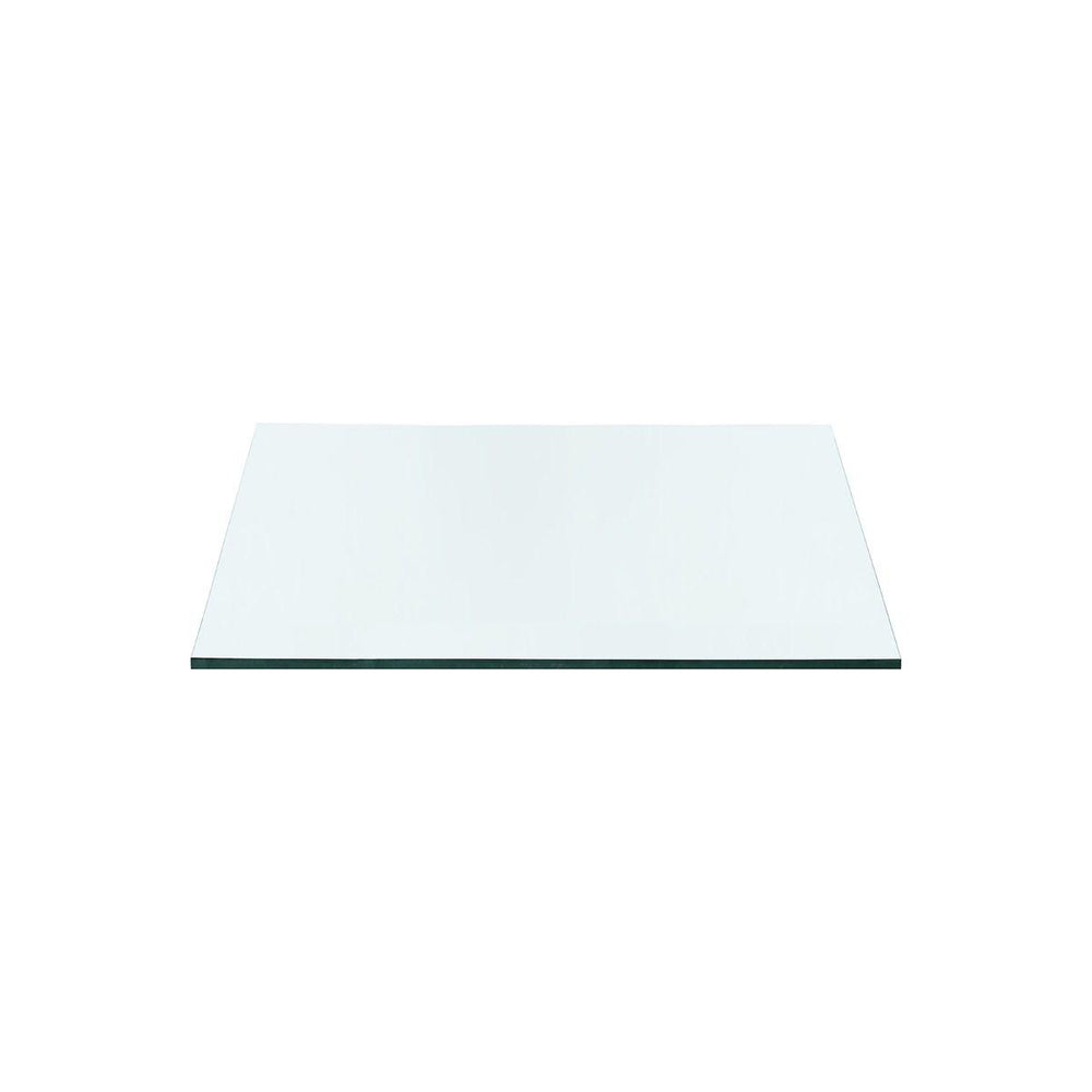 Benjamin 1-Drawer Side Table Glass Top / Clear-Villa & House-Blue Hand Home