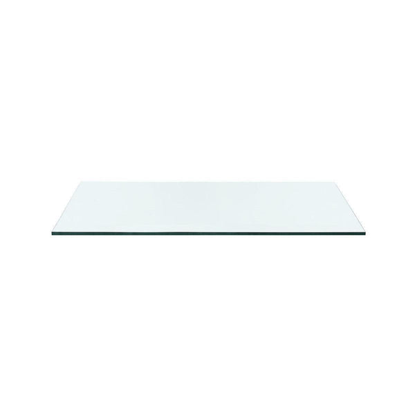 Bethany Coffee Table Glass Top, Clear-Blue Hand Home