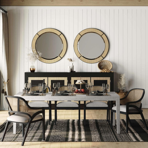 Wooster  Extension Table 85" extends to 128"-Blue Hand Home