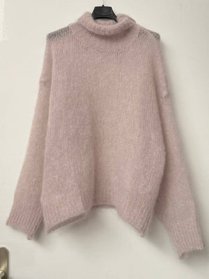 80% kid mohair sweater 3026-Blue Hand Home
