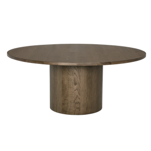 Big Sur Dining Table, 72" White Oak - 72x72x30-Blue Hand Home