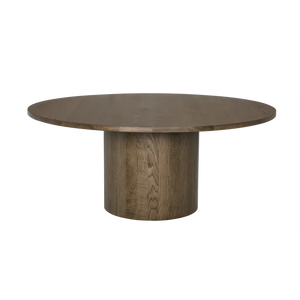 Big Sur Dining Table, 66" White Oak - 66x66x30-Blue Hand Home