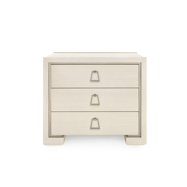 Blake 3-Drawer Side Table-Blue Hand Home