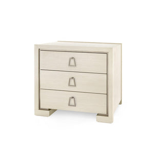 Blake 3-Drawer Side Table-Blue Hand Home
