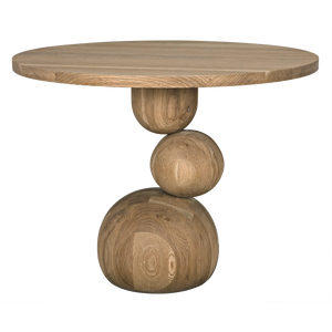 Boulder Breakfast Table, Oak - 38x38x30-Blue Hand Home