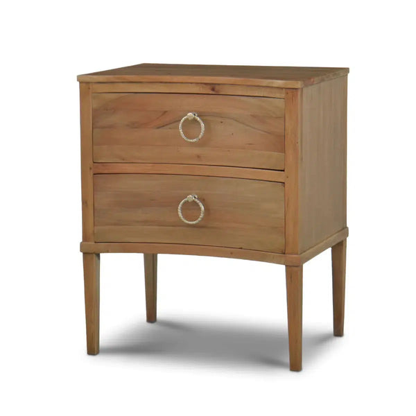 Bow Nightstand-Blue Hand Home