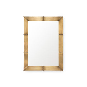 Brea Large Mirror in Antique Brass by Villa & House