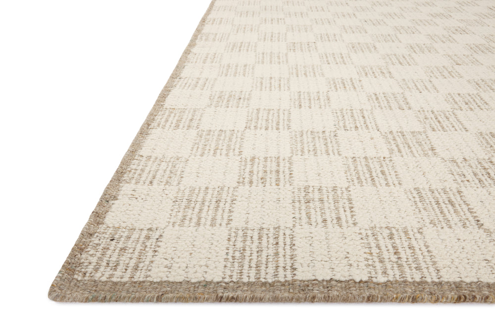 Brigette Romanek x Loloi Knox Rugs - Ivory / Khaki-Blue Hand Home