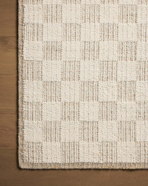Brigette Romanek x Loloi Knox Rugs - Ivory / Khaki-Blue Hand Home