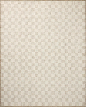Brigette Romanek x Loloi Knox Rugs - Ivory / Khaki-Blue Hand Home