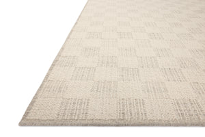 Brigette Romanek x Loloi Knox Rugs - Ivory / Silver-Blue Hand Home