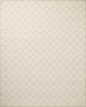 Brigette Romanek x Loloi Knox Rugs - Ivory / Silver-Blue Hand Home